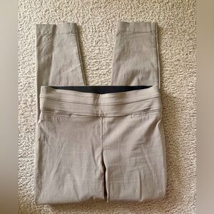 Takara Women's Stretch Pull-On Trousers in Light Taupe